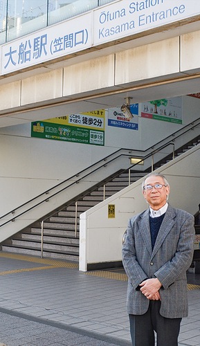 笠間の歴史を語った若木さん