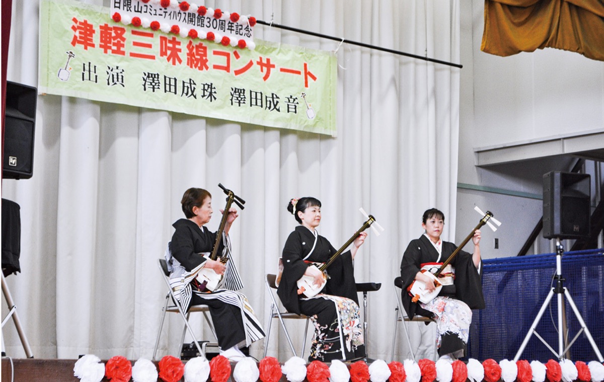 盛況だった津軽三味線コンサート