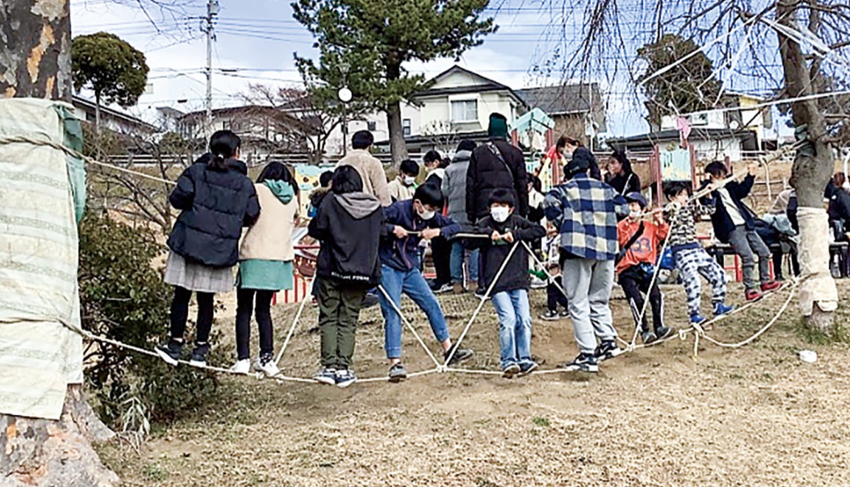 元気よく遊ぶ子どもたち