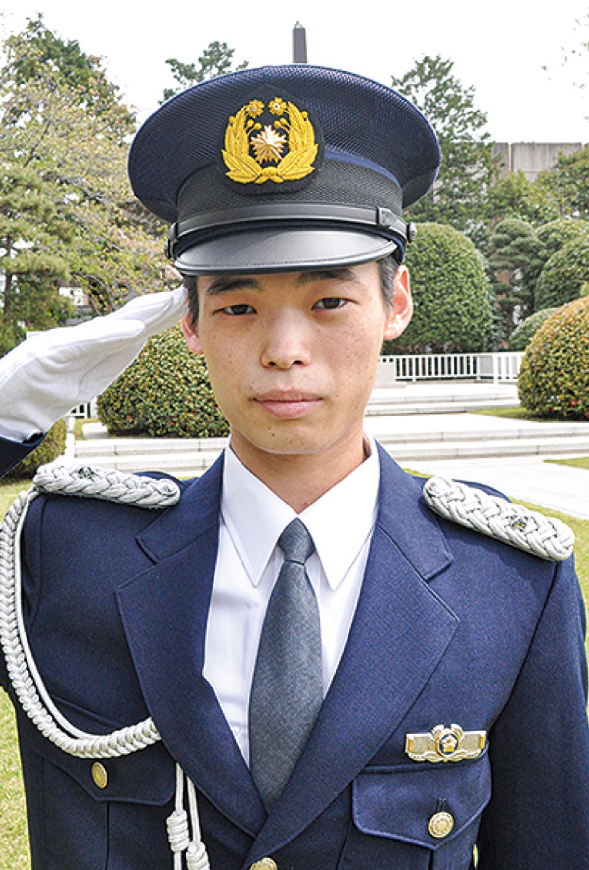 栄区の県警察学校 入校式 306人が一歩踏み出す | 港南区・栄区