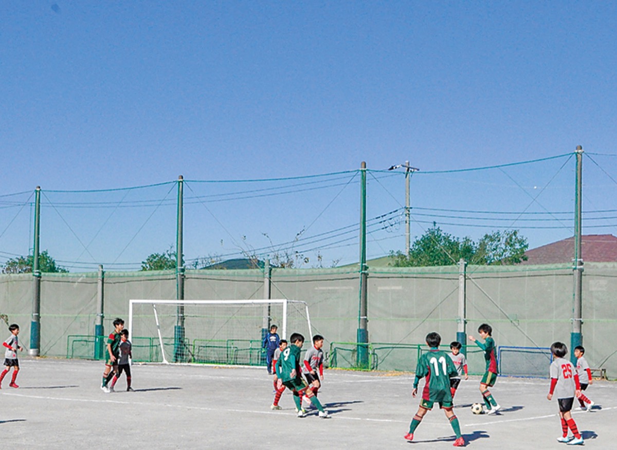 上郷中での交流試合