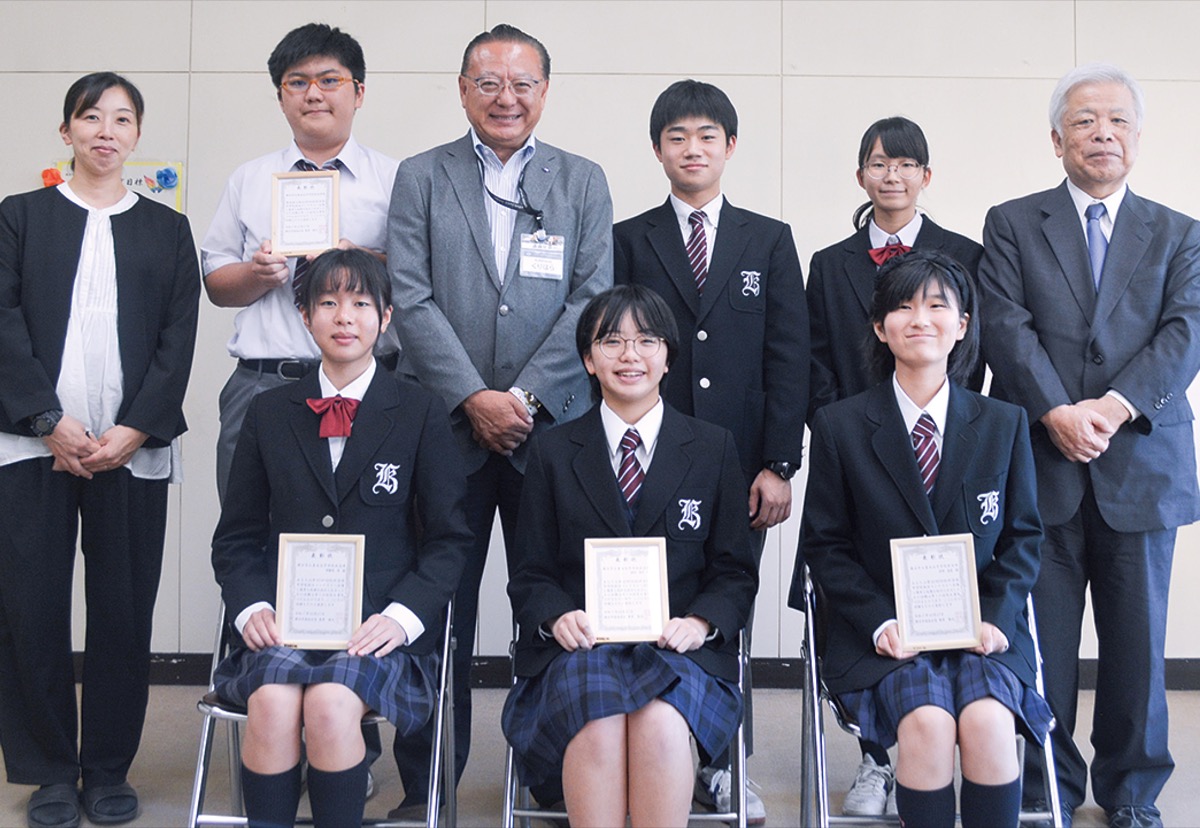 全国大会に３部門で出場