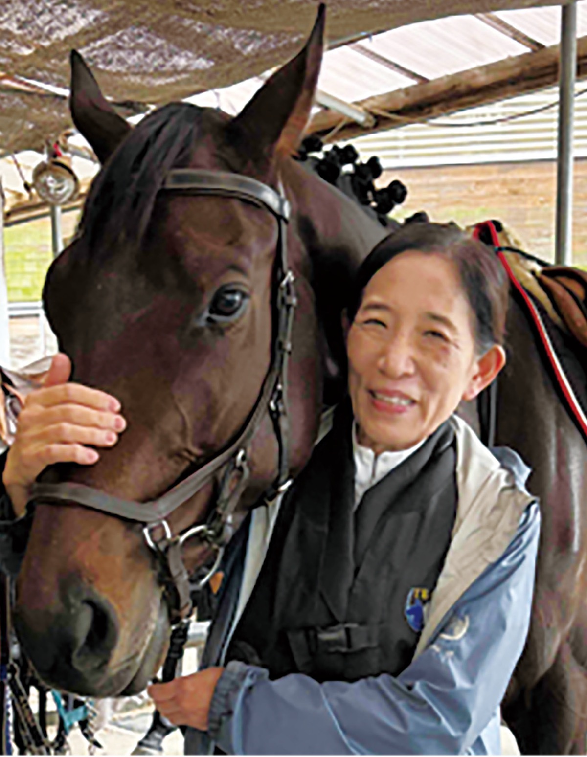 馬との会話が生きがい