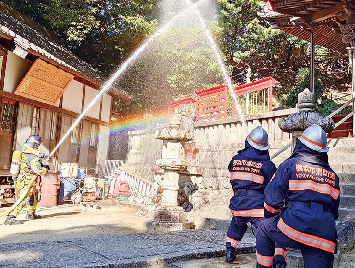 文化財防火訓練を実施