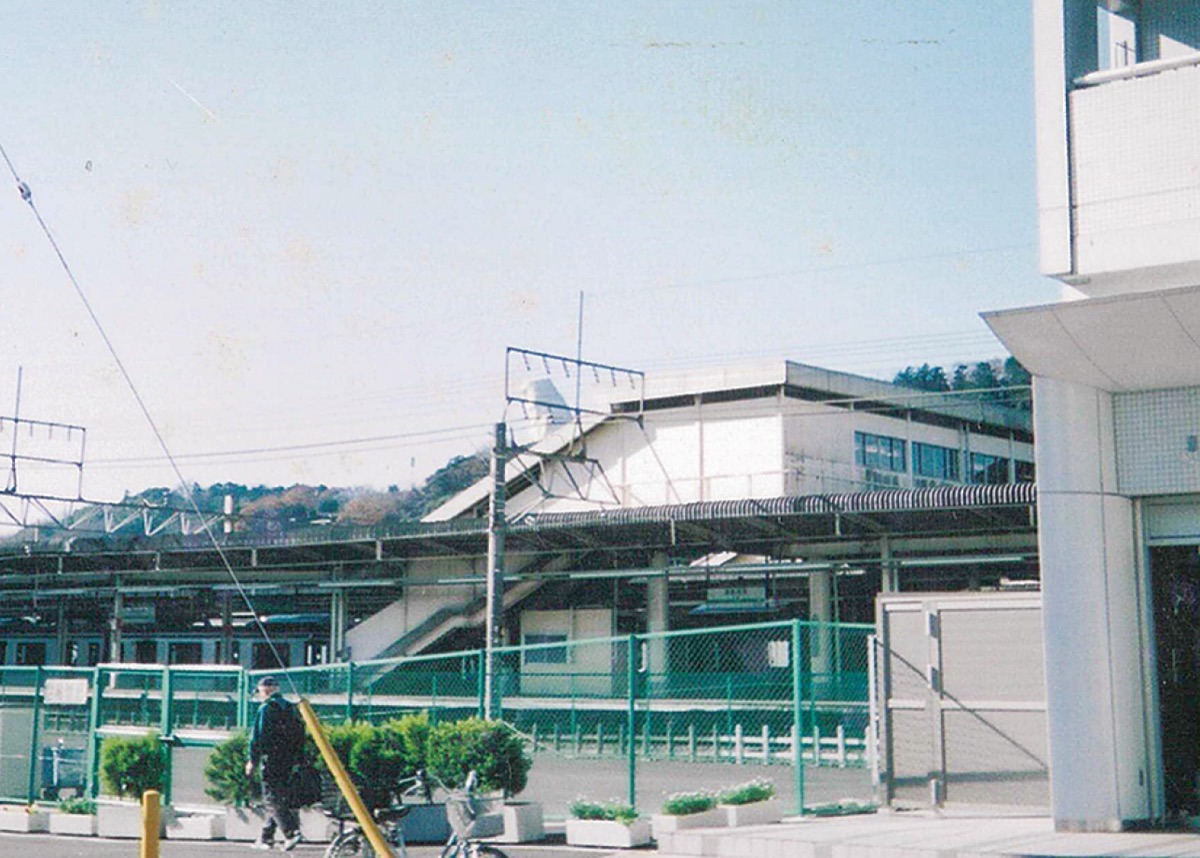 工事前の笠間口（2003年）＝持田さん提供