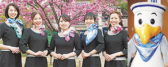 3月18日は横浜スカーフ大使＆スウィンギーと一緒に写真が撮れる