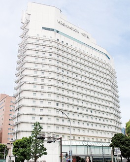 ２０２１年末で営業を終了する横浜伊勢佐木町ワシントンホテル