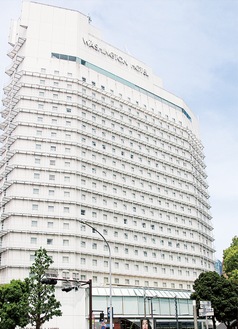 チサンホテルとなる旧横浜伊勢佐木町ワシントンホテル