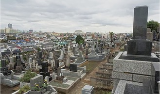 高台から横浜の変遷を見守ってきた根岸共同墓地