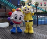 みなとみらいで交通安全をPR