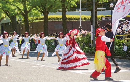 過去のパレードの様子