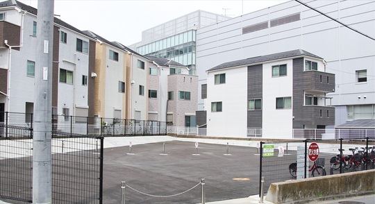 整備された防災広場