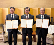 神奈川県産木材利用で協定