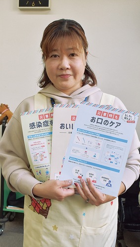 「リーフレットのご活用を」と高橋さん