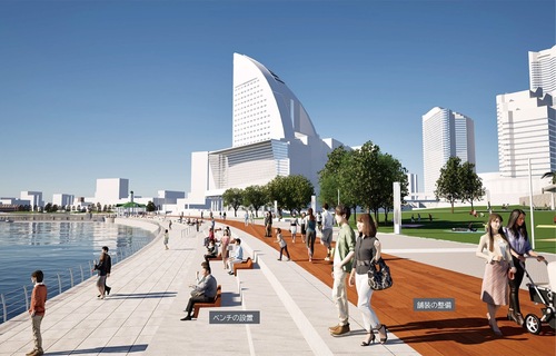 臨港パークエリアの整備イメージ＝提供