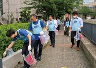 各地で清掃活動
