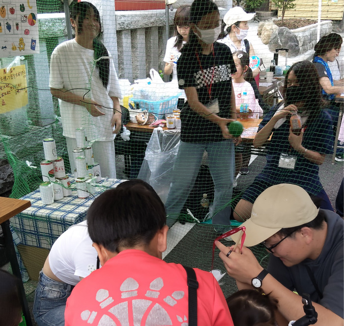 南区 外国籍中高生がお三の宮地区の祭り参加 ゲームなど企画