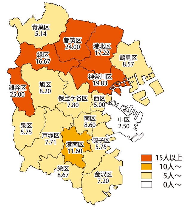 横浜市内にインフルエンザ注意報発令 昨年より1カ月半早く