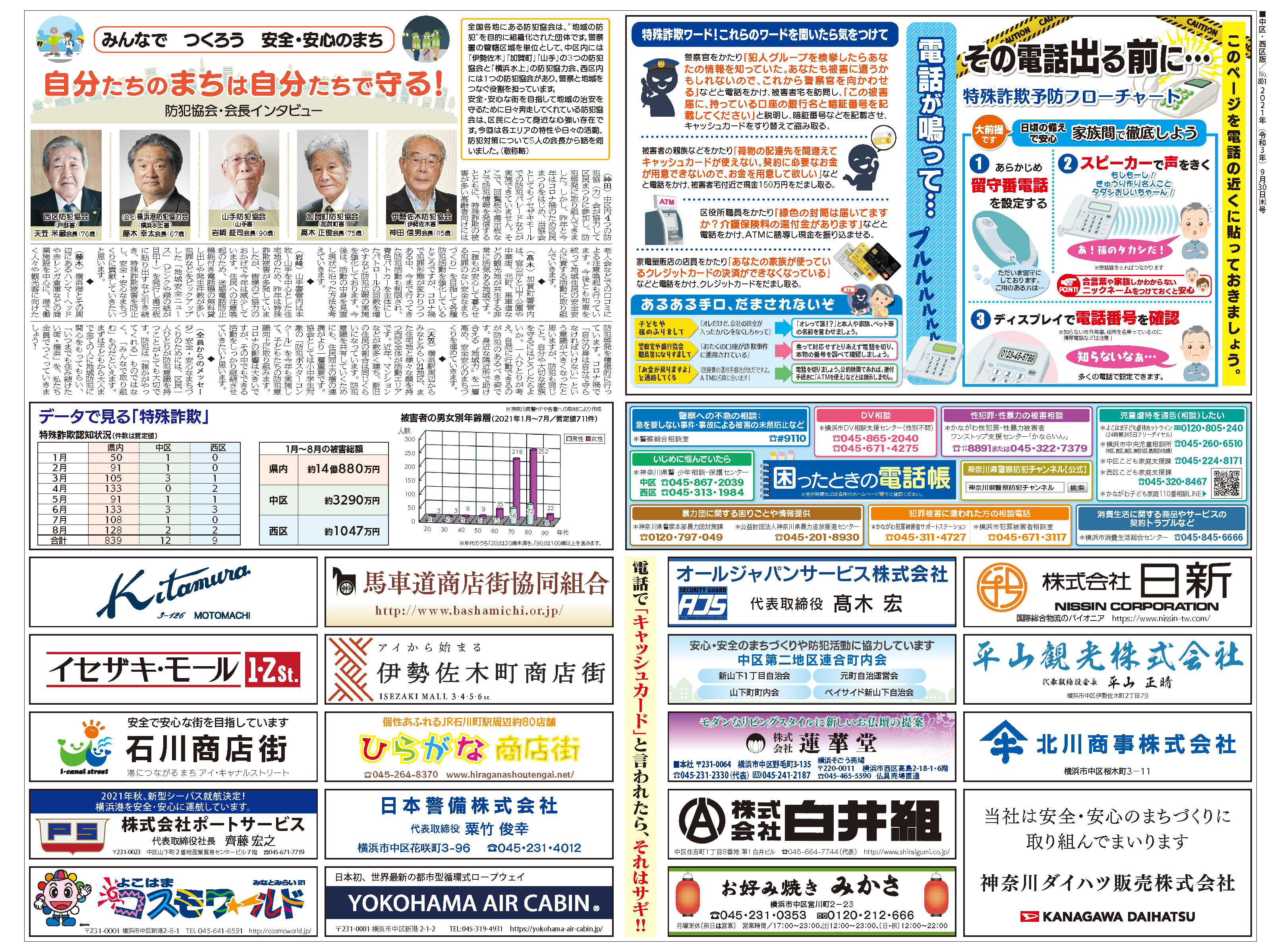 中区・西区防犯特集