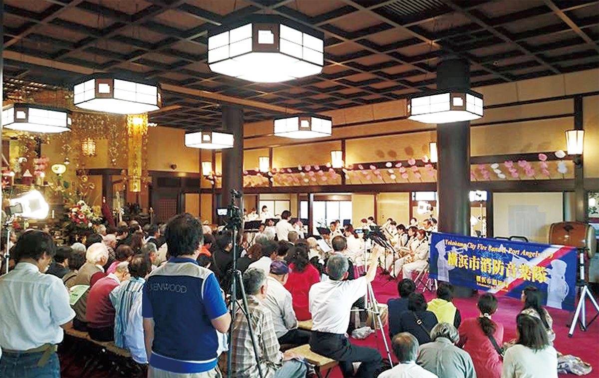 妙香寺　今年は日本吹奏楽発祥150年