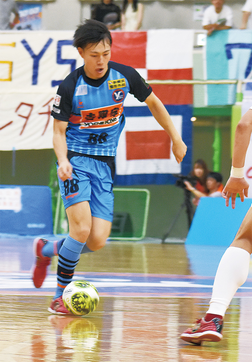 浜松戦で決勝点をあげた樋口選手