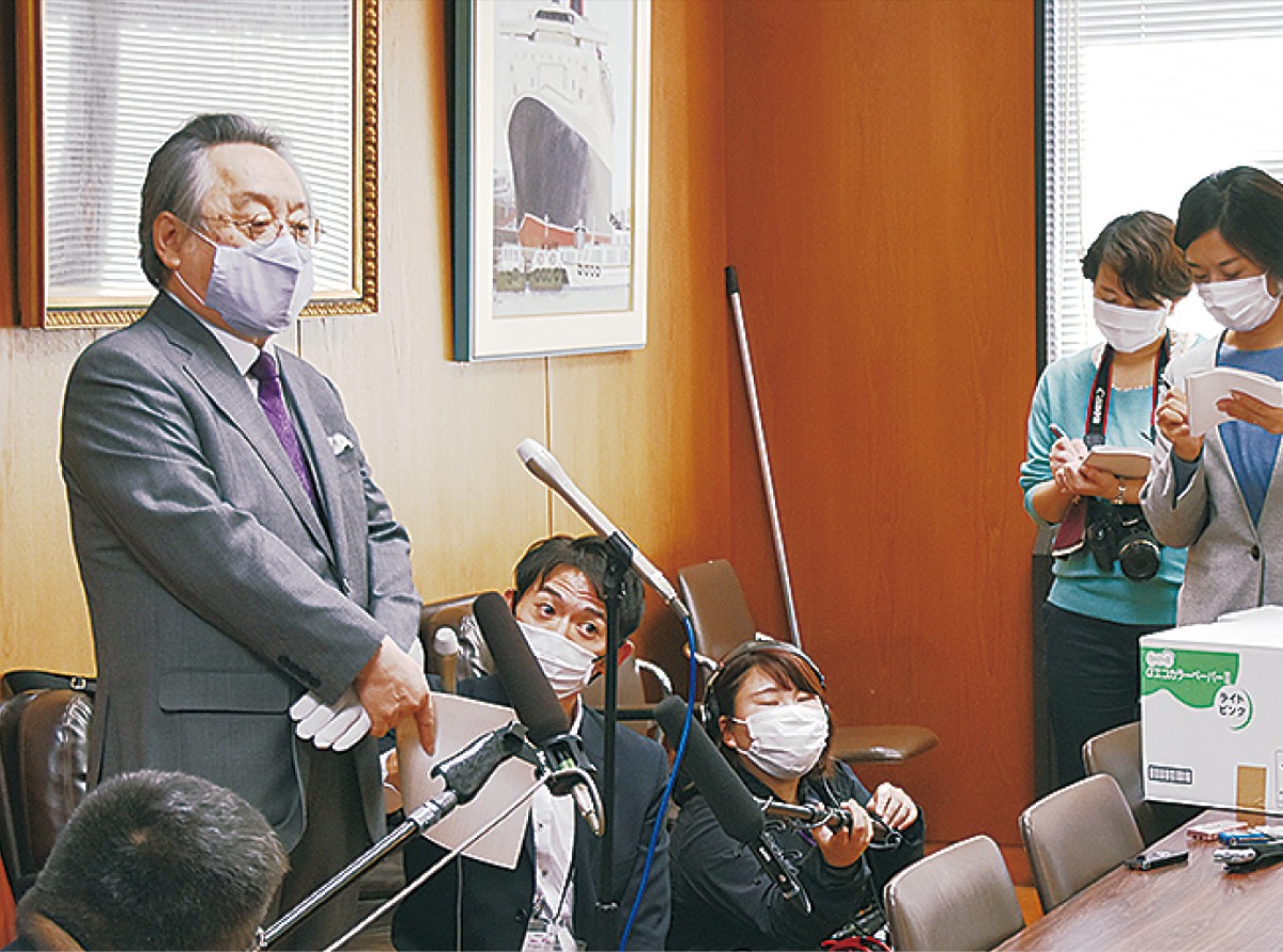 20万８千筆の署名提出