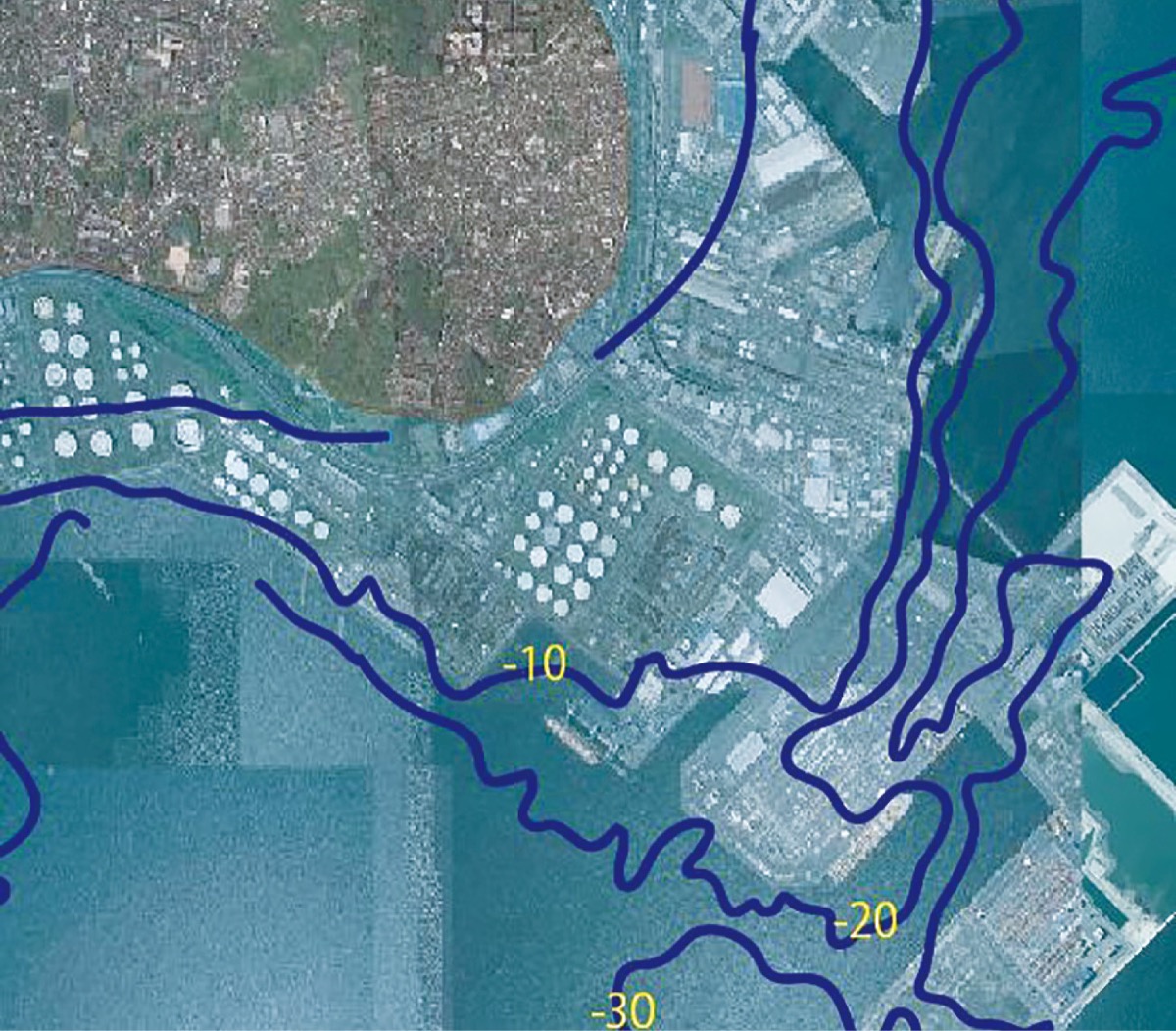 豊かな漁場だった南本牧ふ頭