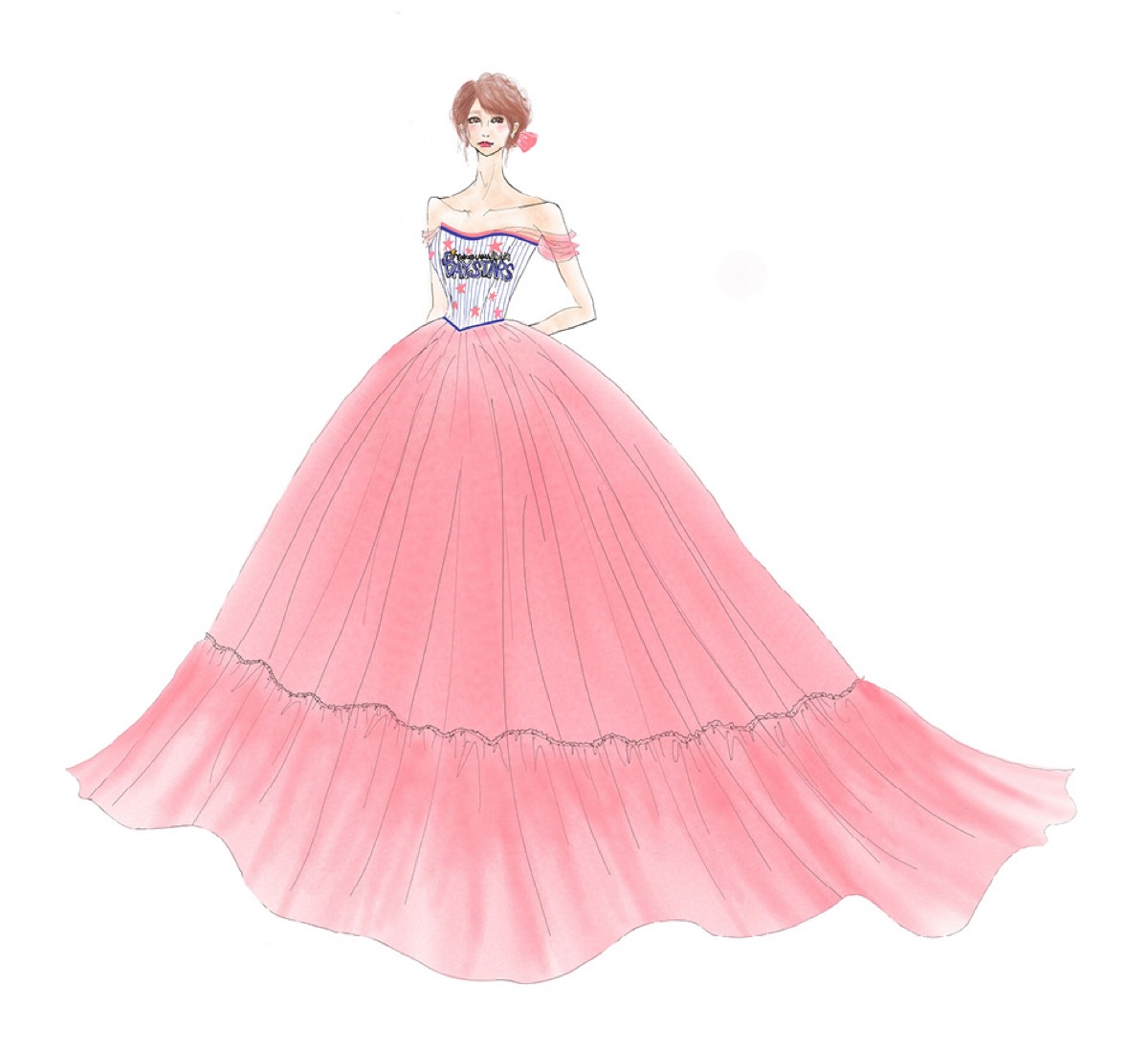 YOKOHAMA GIRLS☆FESTIVALをイメージした「ピンク」