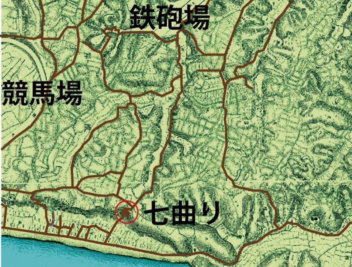 『根岸の七曲り村人たちの絆を繋ぐ道』