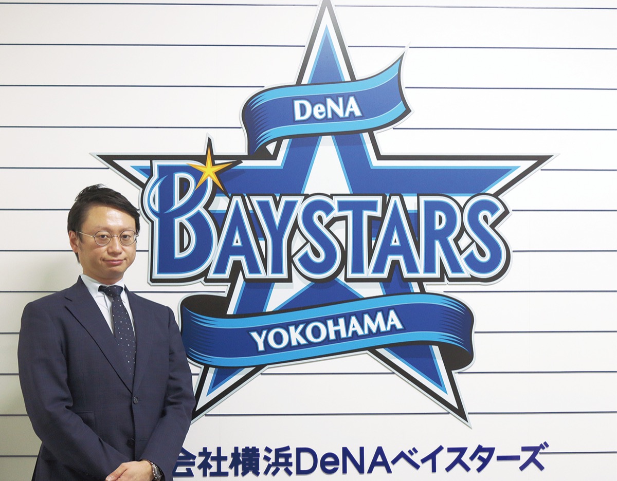 （株）横浜ＤｅＮＡベイスターズ・木村洋太代表取締役社長。都筑区出身。茅ケ崎台小から筑波大駒場中高を経て東京大学、同大大学院へ。卒業後、コンサルティング会社を経て2012年ベイスターズに入社。事業本部長、副社長を歴任。