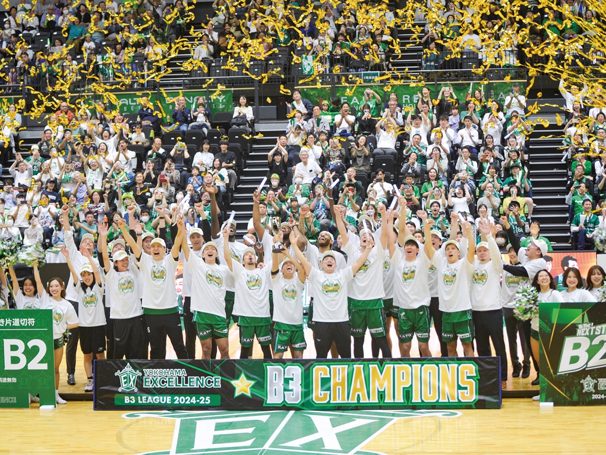 Ｂ３リーグ完全優勝