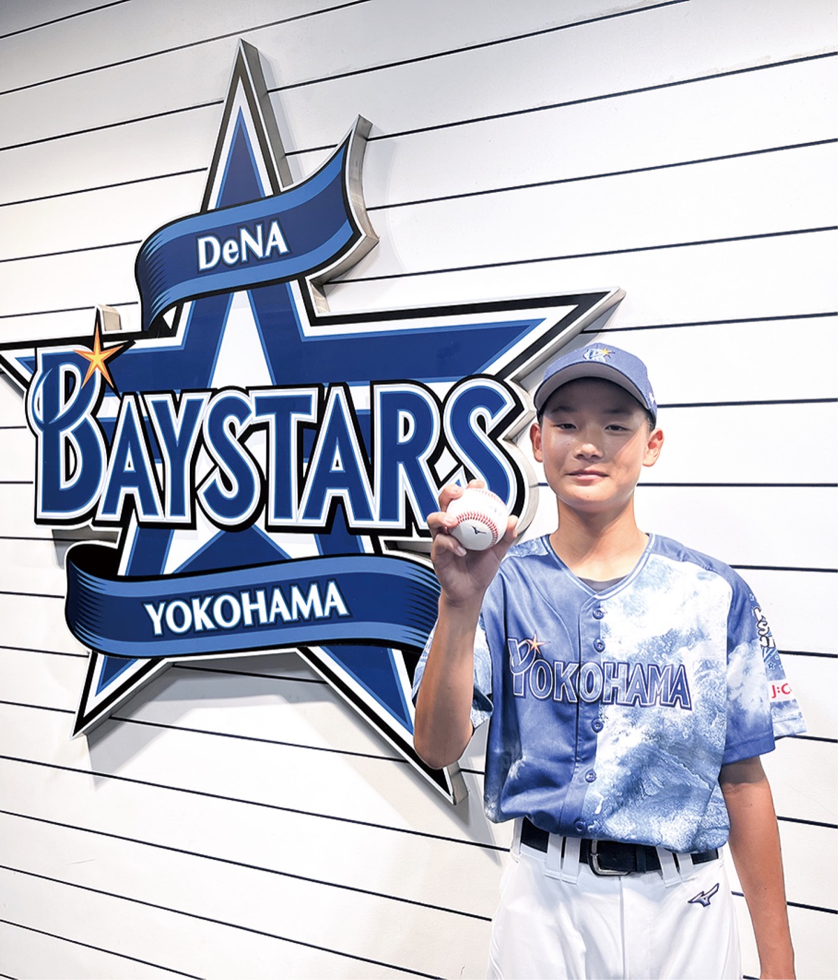 始球式に中学生を招待