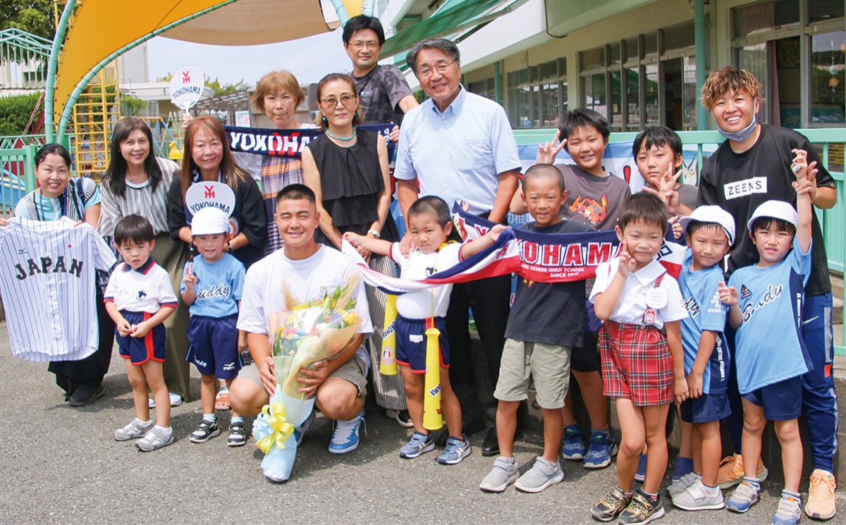 南白ゆり幼稚園を訪問