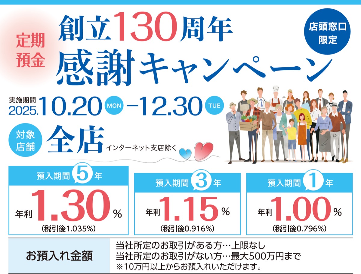 創立130周年の感謝を込めて