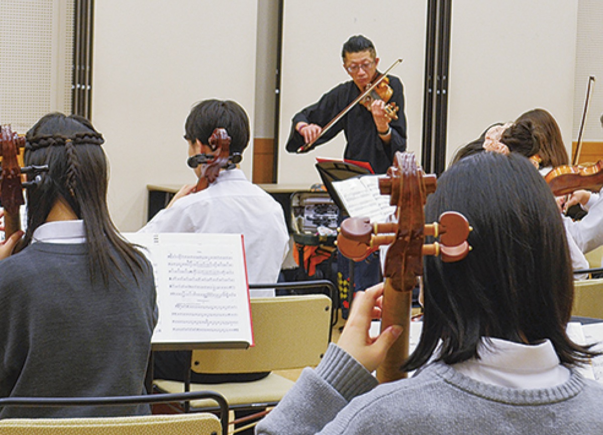 石田泰尚さんが生徒指導