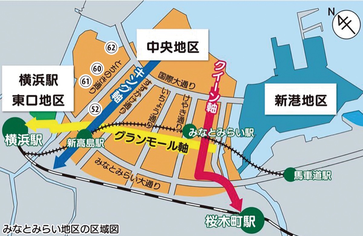 北側周辺の開発進む