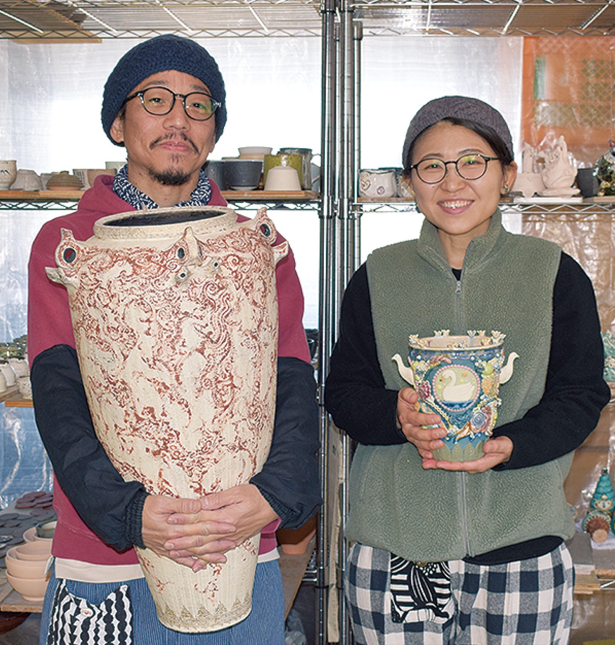 受賞作家展に出品