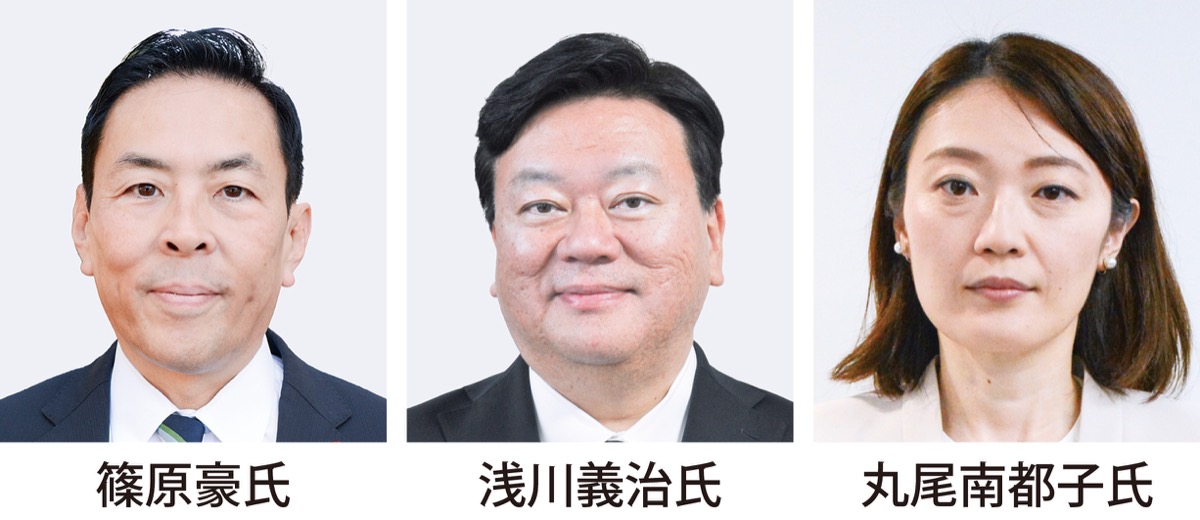 衆院選 神奈川1区 前職・元職・新人の三つ巴の構図か