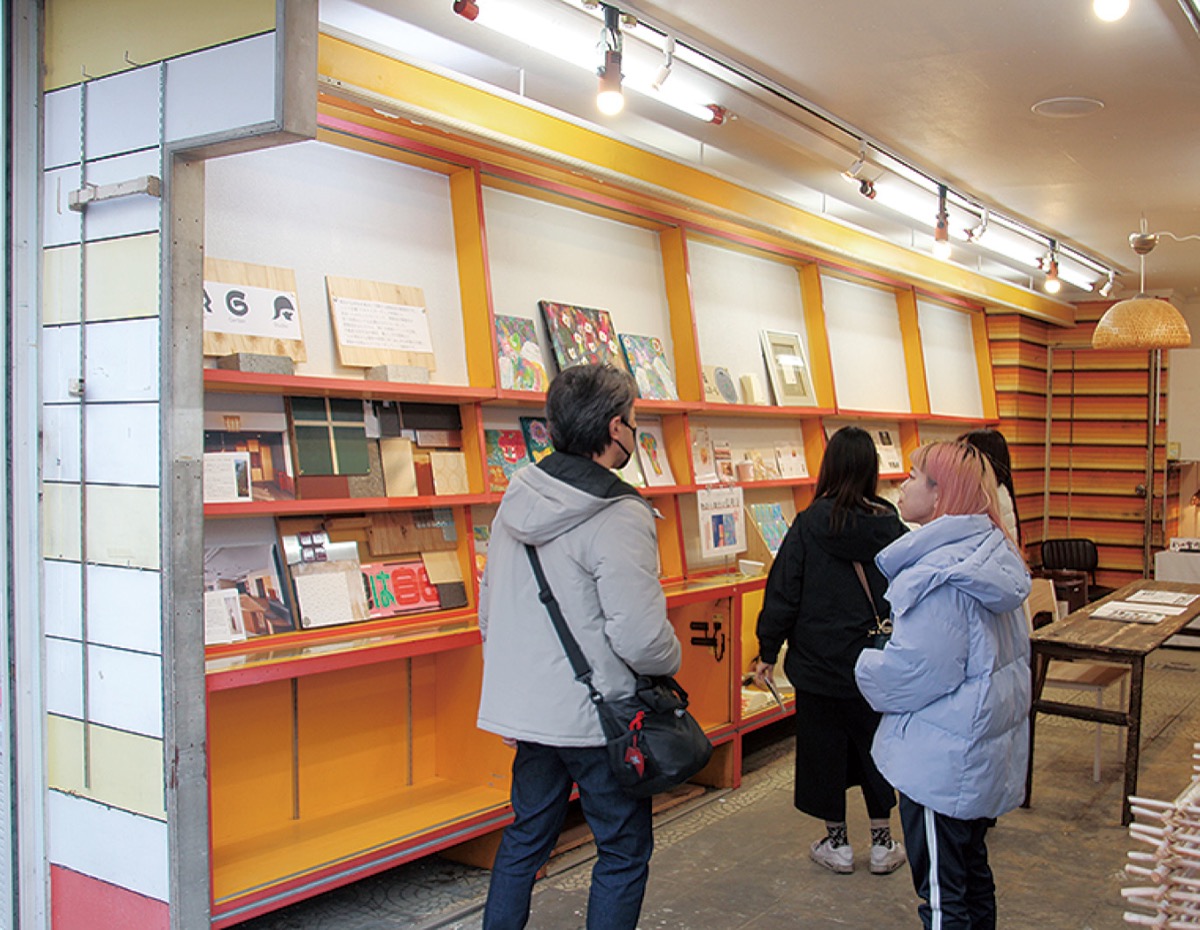 マチノテコで展示も