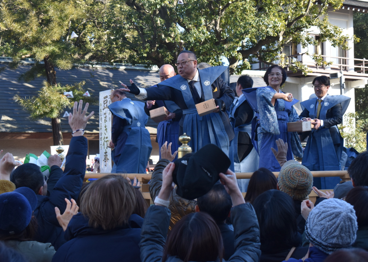 伊勢山皇大神宮で節分祭