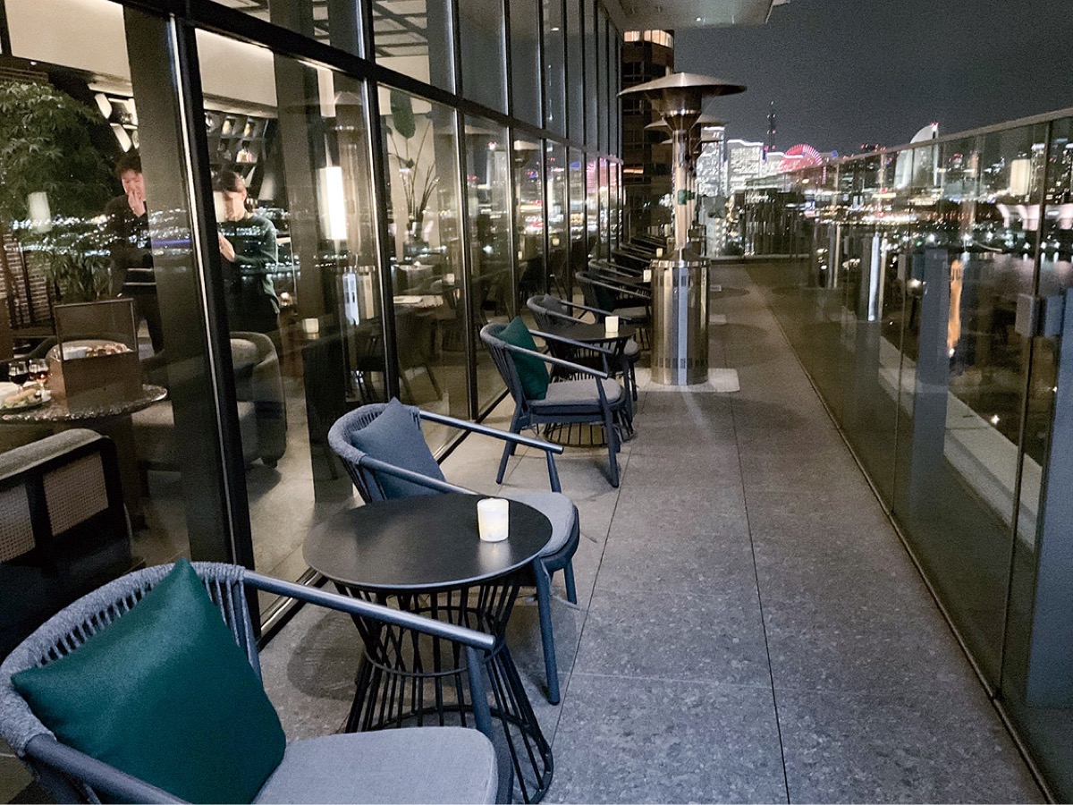 テラス席でも提供可能