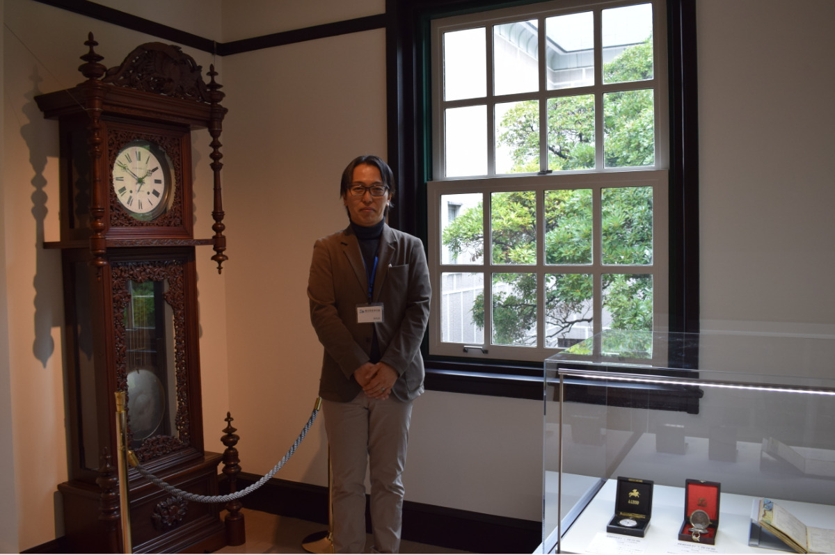 「今までは見ることができなかった角度からたまくすの木を楽しむこともできます」と羽毛田さん