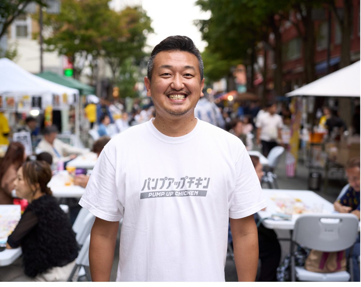 吉田町名店街会の山下理事長