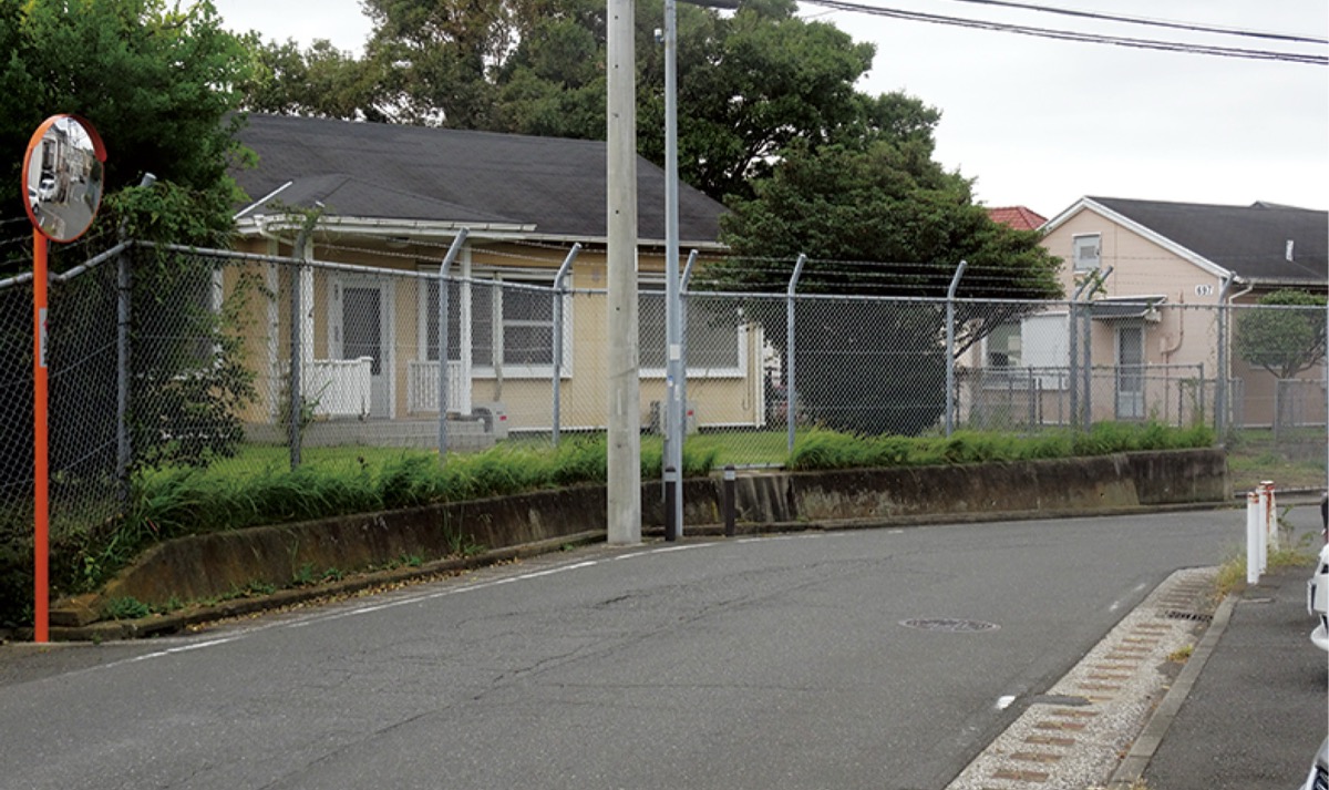 エリアⅩ 根岸に残されている接収地