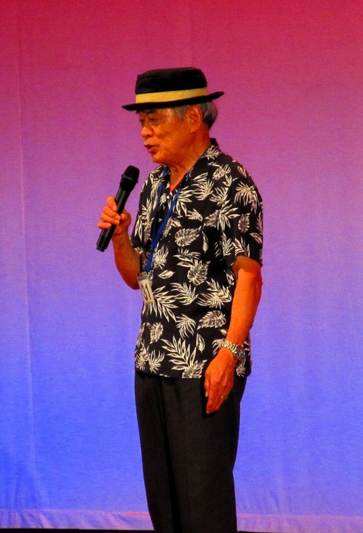 優秀歌唱賞の山口さん