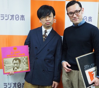 浜野謙太さん（左）とジェントル久保田さん