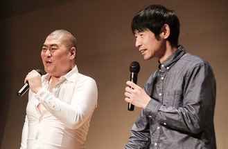 加賀屋さん（左）と松本さん