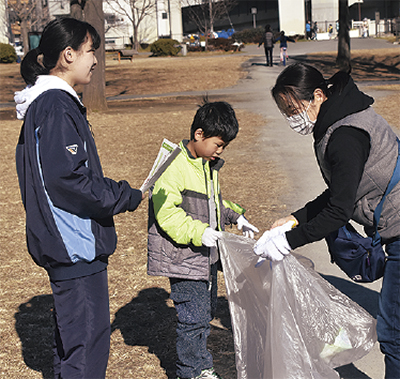 ごみ拾いをスポーツに