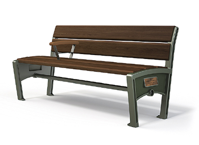 ベンチ設置 寄付募る