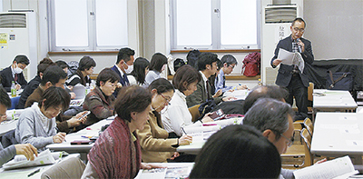 大木区長 自身の活動語る